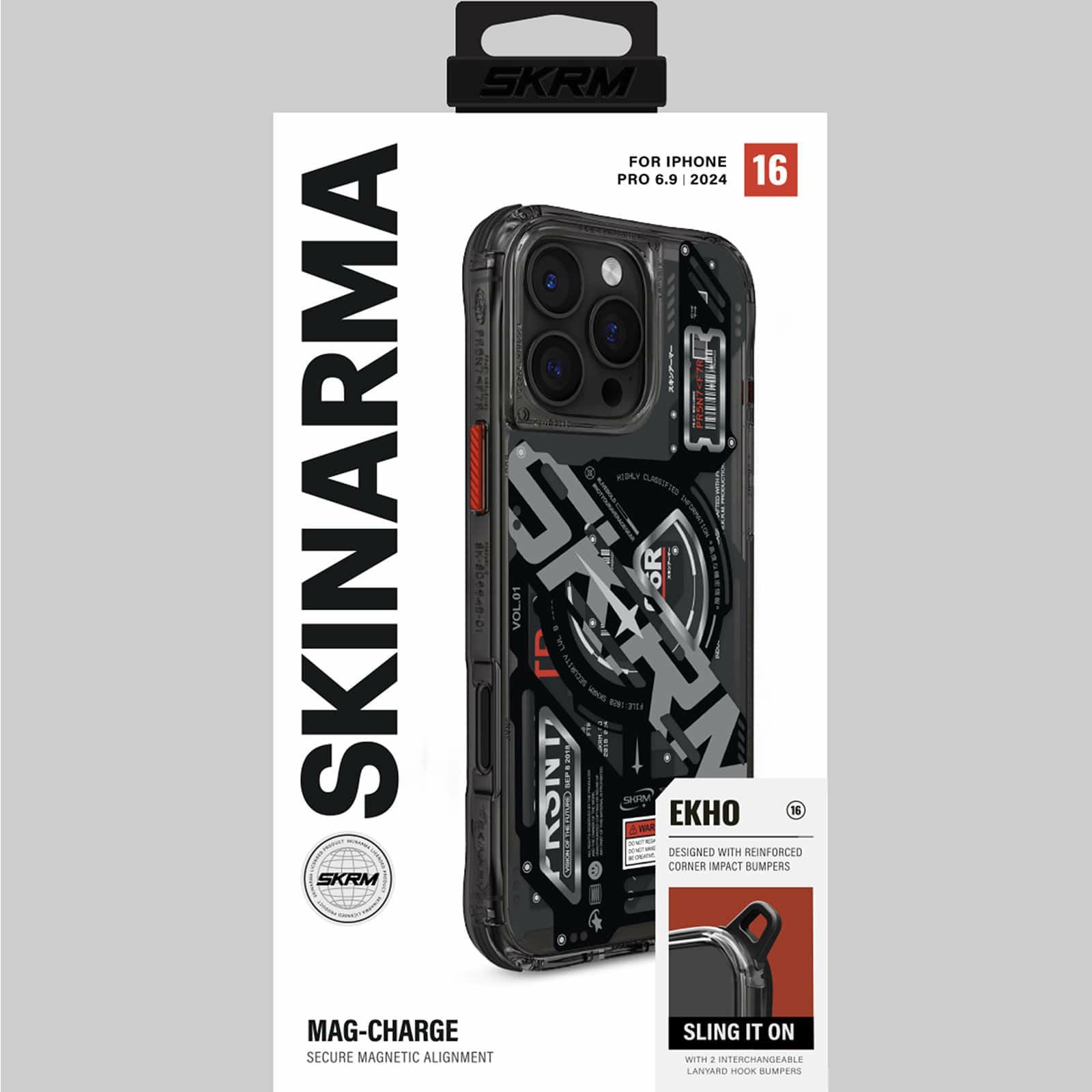 iPhone 16 Pro Max】SKINARMA 360°フルカバー カメラレンズ周りも保護