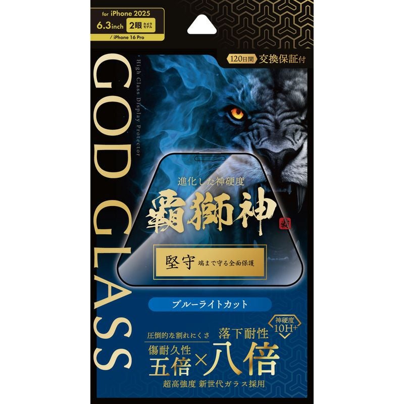 iPhone 17 / 16 Pro】ガラスフィルム 「GOD GLASS 覇獅神」堅守 覗き見