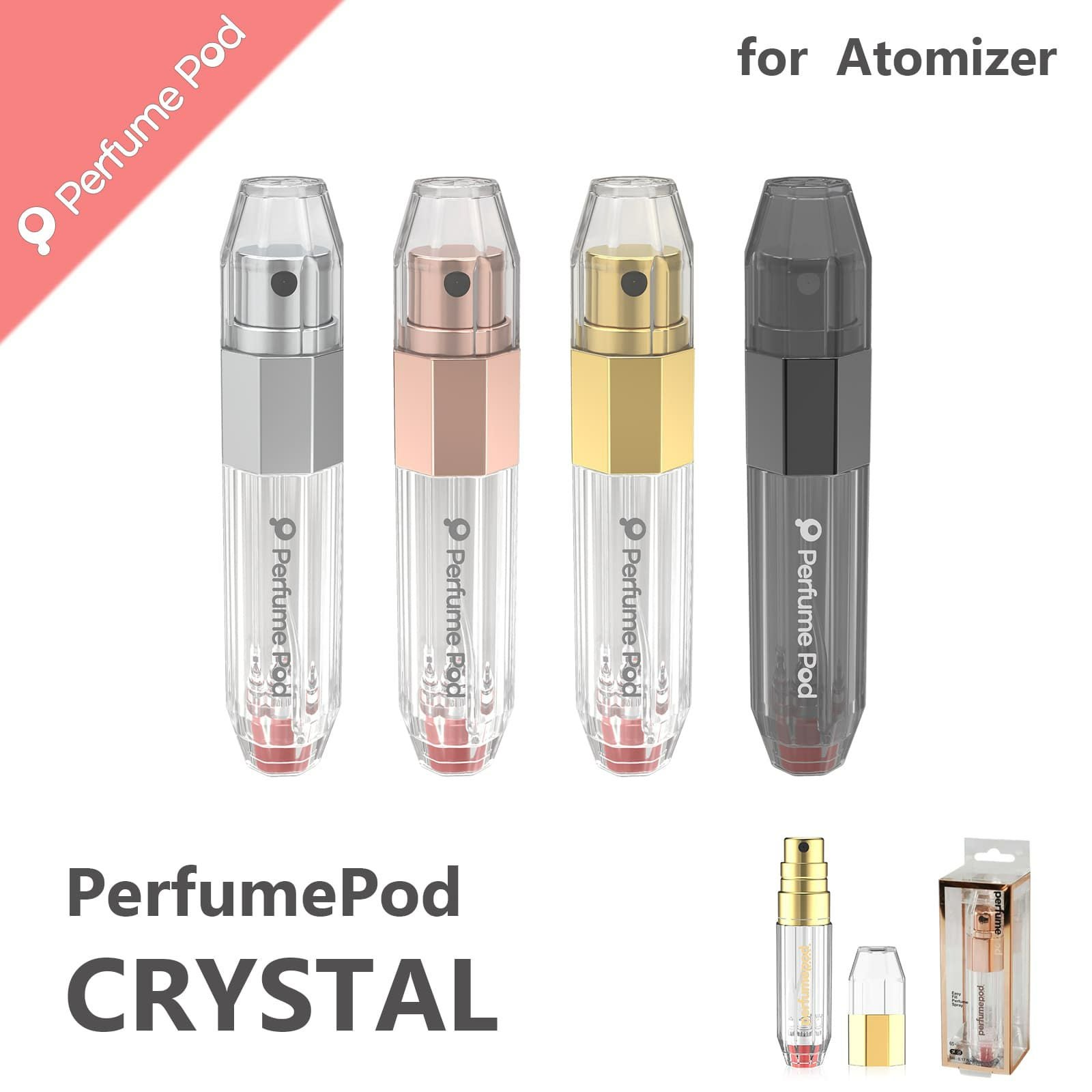 PerfumePod】 CRYSTAL パフュームポッド クリスタル 5ml | Smart Stock